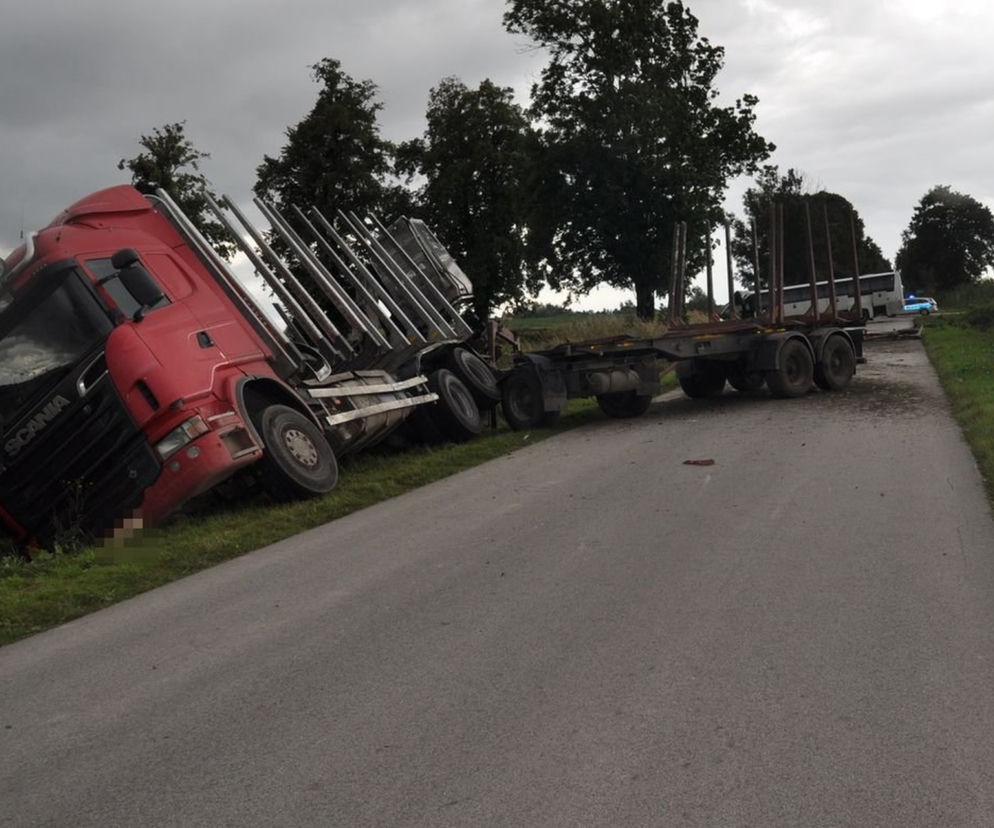 Kopyłów: Zderzenie autobusu i ciężarówki! Makabra na drodze