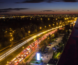 5 Zdjęcia Łodzi z dachu hotelu przy Łąkowej