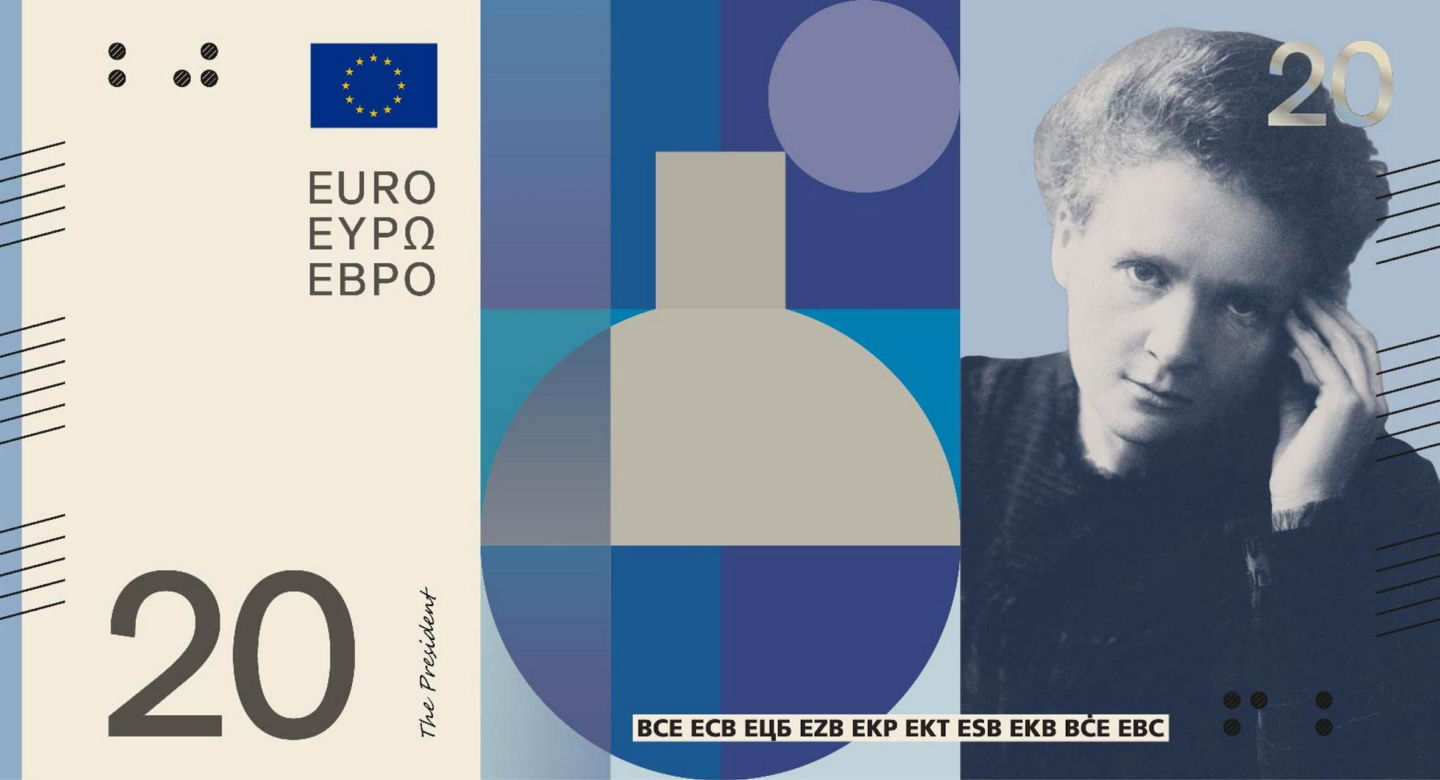 Maria Skłodowska-Curie i bociany na euro! Trwa głosowanie na nowe banknoty