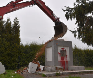 W miejscowości Garncarsko zburzono pomnik poświęcony Armii Czerwonej