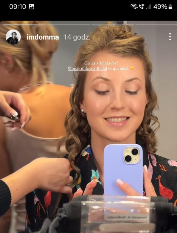 M jak miłość na planie. Natalka (Dominika Suchecka)