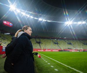 Polska - Słowenia: Najwierniejsi kibice wspierali reprezentację Polski kobiet. Dużo zdjęć z Gdańska