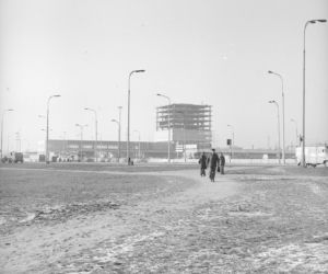 Rok 1978. Budowa Dworca PKS i PKP Warszawa-Zachodnia.