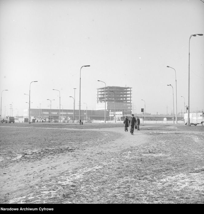 Rok 1978. Budowa Dworca PKS i PKP Warszawa-Zachodnia.