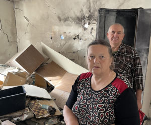 Odbudowa domu w Wyrykach Woli pod Włodawą