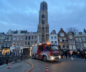 Dwa wybuchy i wielki pożar w centrum Utrechtu. Co najmniej jedna osoba ranna