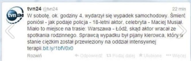 TVN24, Musiał