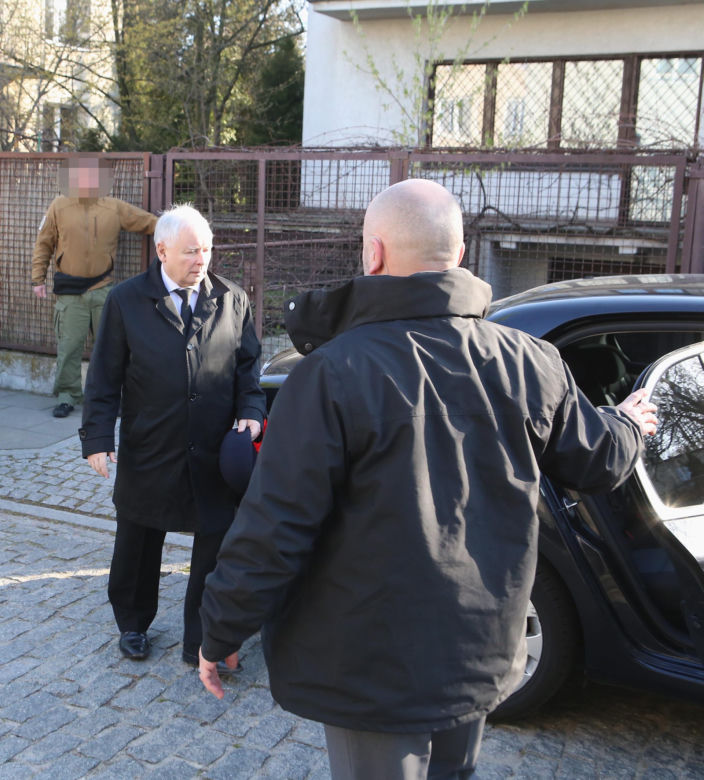  Jarosław Kaczyński w 10. rocznicę katastrofy smoleńskiej 