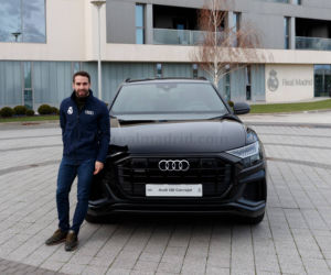 Piłkarze drużyny Real Madryt odebrali nowe samochody Audi