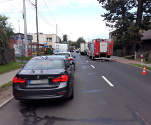Wypadek w Wieszowej. Sześć osób rannych w zderzeniu ciężarówki z autobusem [ZDJĘCIA]