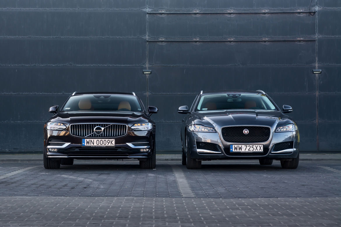 Jaguar XF Sportbrake vs. Volvo V90