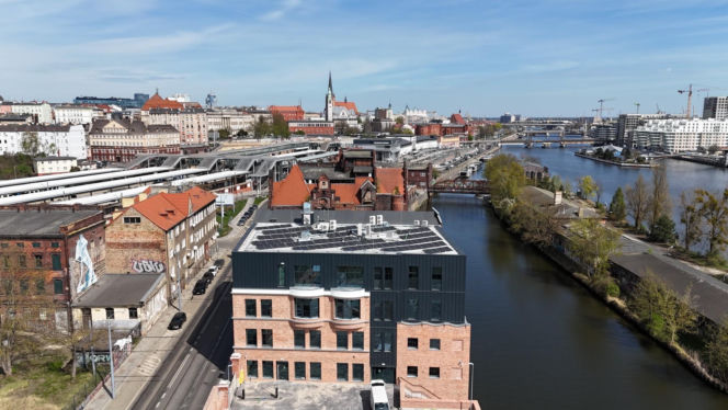 Przemiana budynku przy ul. Kolumba w Szczecinie