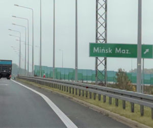 Na A2 w końcu jest nowe oznakowanie zjazdu na Mińsk Mazowiecki