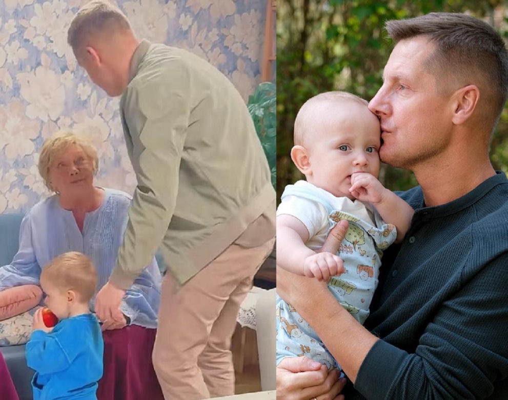 M jak miłość. Tak wyrośnie Antoś! To już drugie dziecko w roli syna Pawła - WIDEO