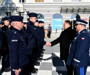 Ślubowanie nowych funkcjonariuszy podlaskiej policji