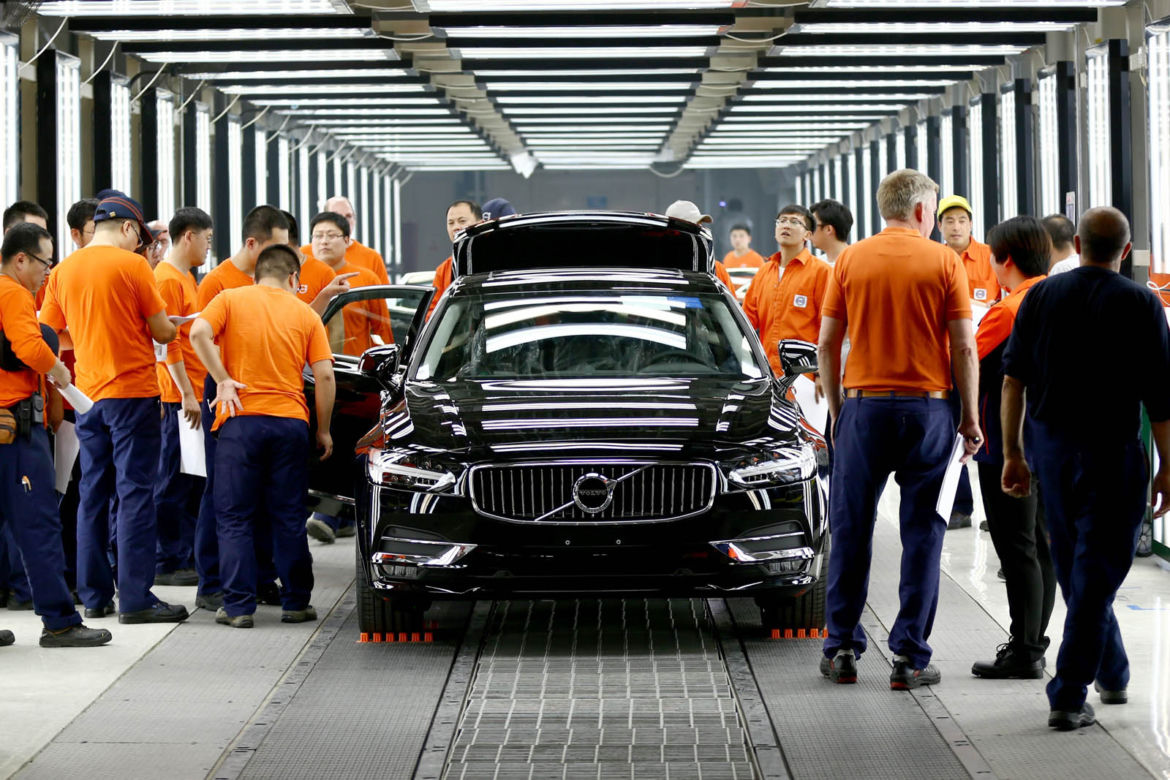 Volvo S90 z fabryki Daqing
