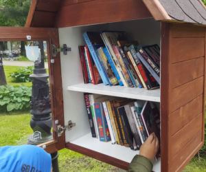 Plenerowa biblioteka w centrum Nowego Sącza