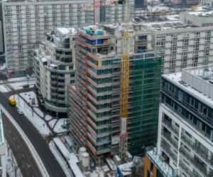 Apartamentowiec Flare przy Grzybowskiej 6A w Warszawie