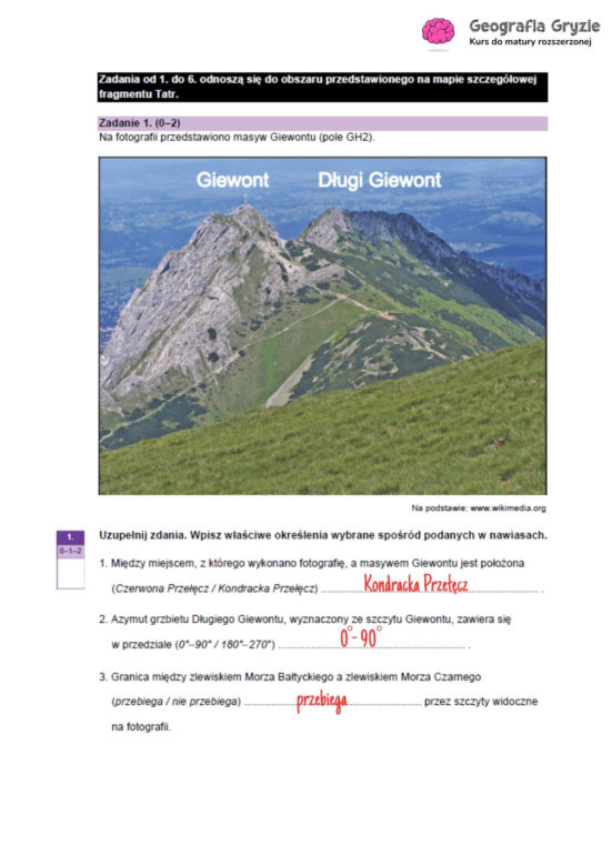 Matura 2025 geografia - odpowiedzi, arkusz CKE  15.05.2025 - Formuła 2023	