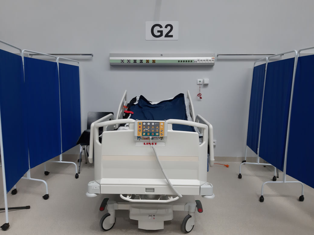 Szpital tymczasowy w CWK gotowy