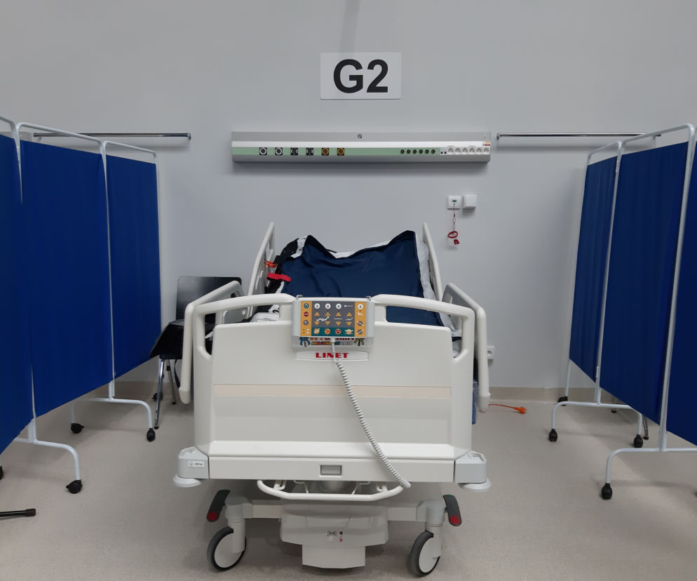 Szpital tymczasowy w CWK gotowy 3