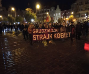 Protest kobiet w Grudziądzu 28.10