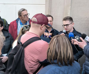 Pikieta Lekarzy w Lesznie