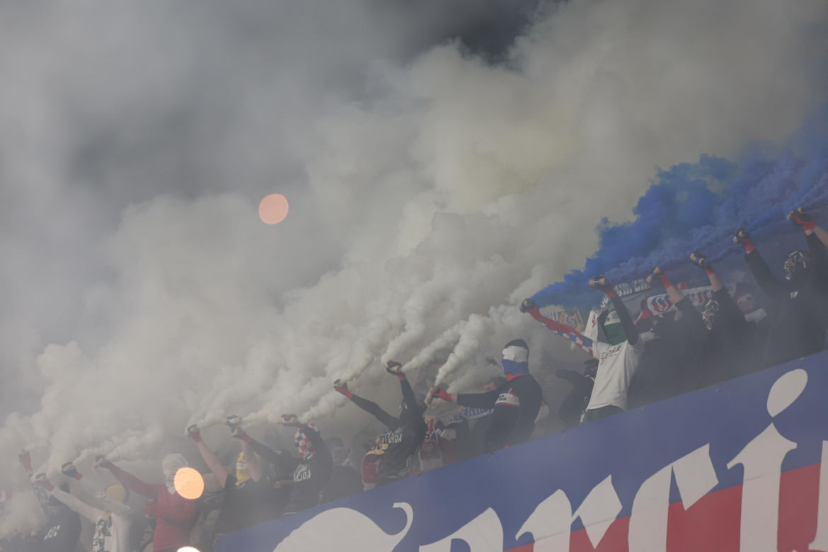 Górnik Zabrze - Wisła Płock, zdjęcia kibiców z meczu PKO BP Ekstraklasy