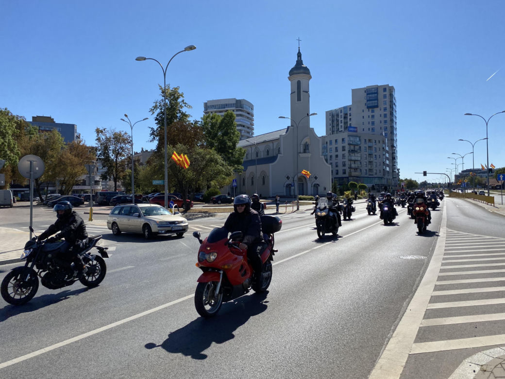Setki motocyklistów przejechało przez centrum Białegostoku. Zobacz zdjęcia z Wielkiej Parady Motocyklowej [GALERIA]