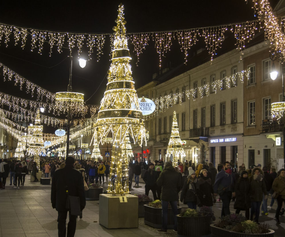 Iluminacja w Warszawie