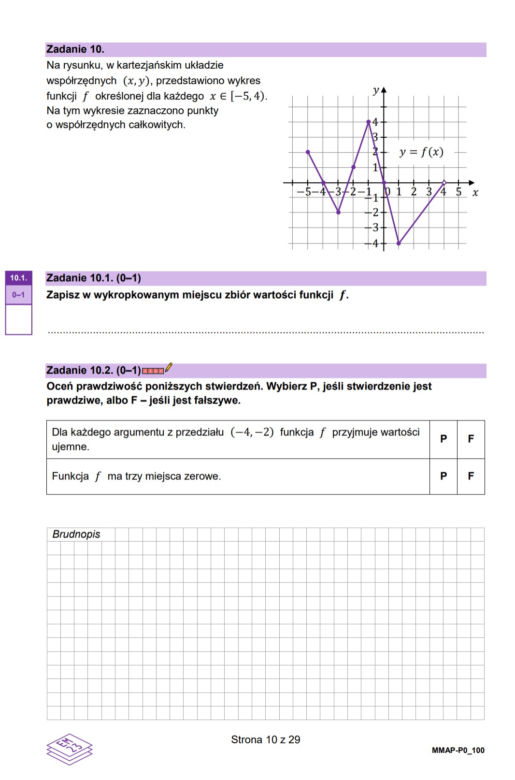 Matura próbna 2023 - Matematyka., arkusze zadań