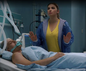 Barwy szczęścia, odc. 2220. Hubert (Marek Molak), Klara (Olga Jankowska)