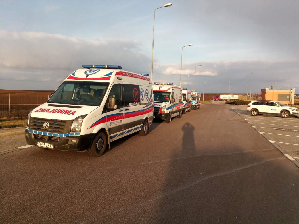 Przemyśl. Zwolnieni z pracy ratownicy wrócili do pracy [GALERIA]