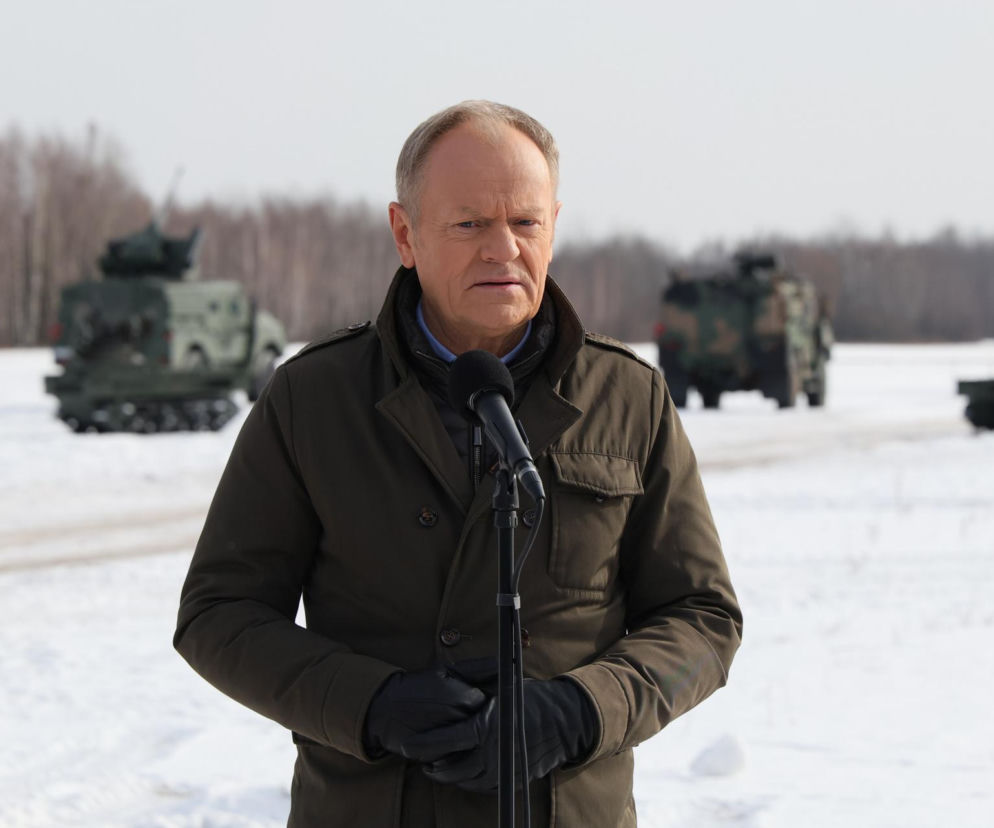 Premier i szef MON na poligonie w Zielonce obserwowali testy bezzałogowców