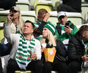 Lechia Gdańsk - Legia Warszawa: Zdjęcia kibiców z meczu 33. kolejki PKO BP Ekstraklasy
