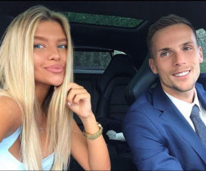 Wiktoria Stecyk, piękna żona piłkarza Tomasza Kędziory