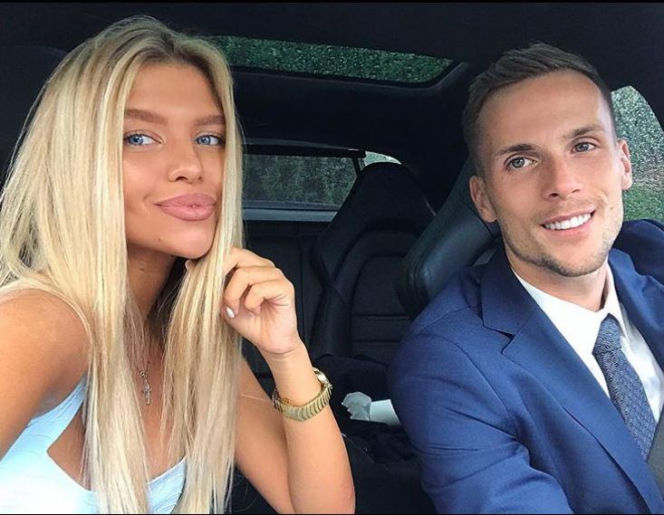 Wiktoria Stecyk, piękna żona piłkarza Tomasza Kędziory