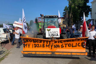 Torunianie nie przejadą. Agrounia blokuje drogi w kujawsko-pomorskim. Gdzie?