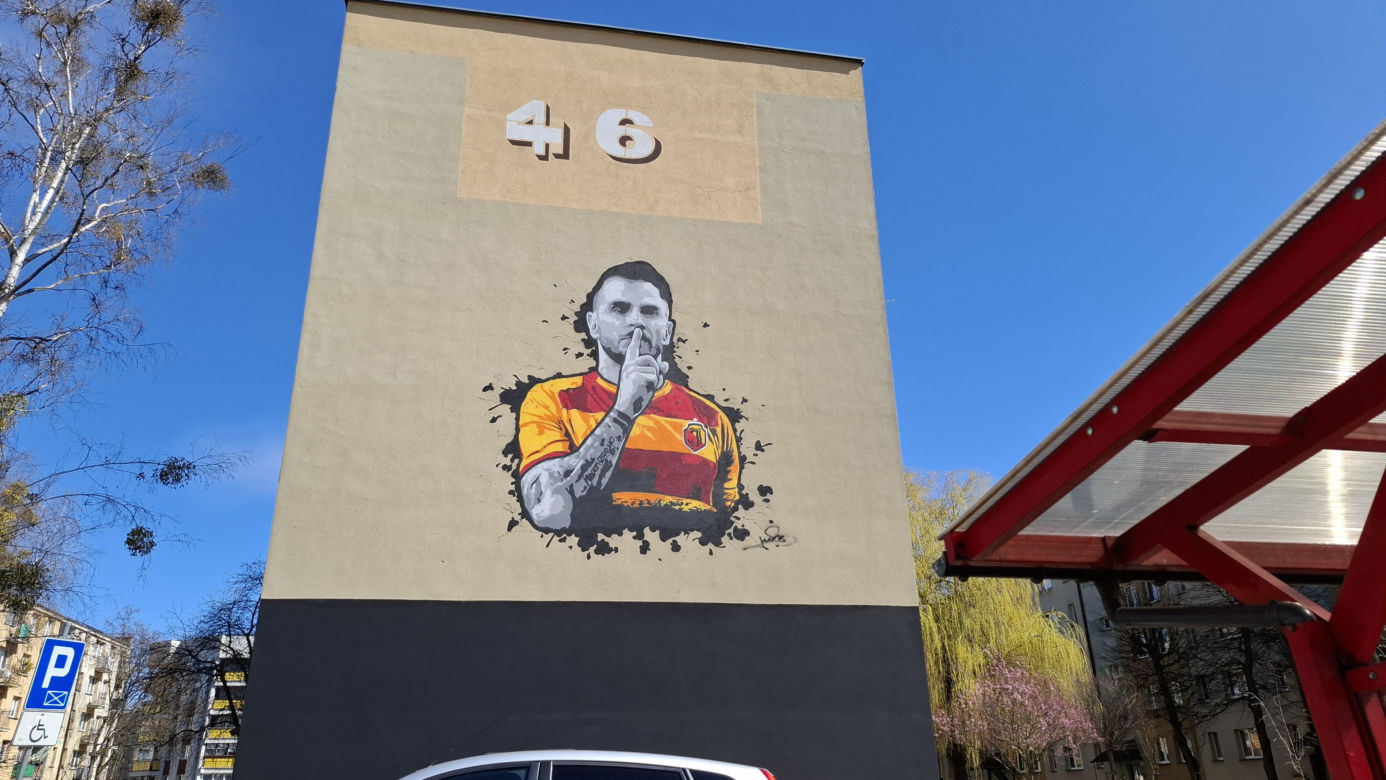 Jesus Imaz ma mural w Białymstoku