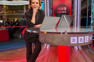 Katarzyna Madera i Joanna Racewicz na balu w Londynie