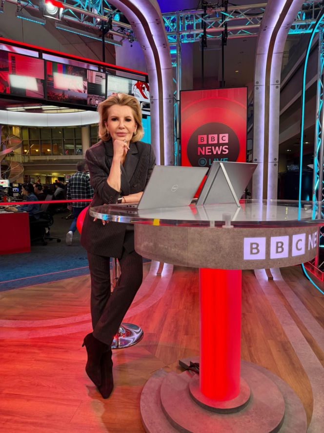 Katarzyna Madera i Joanna Racewicz na balu w Londynie