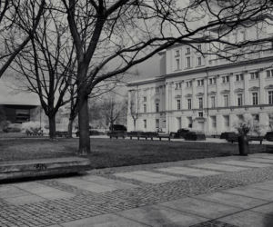 Wrocław w czasie epidemii - opustoszałe centrum miasta