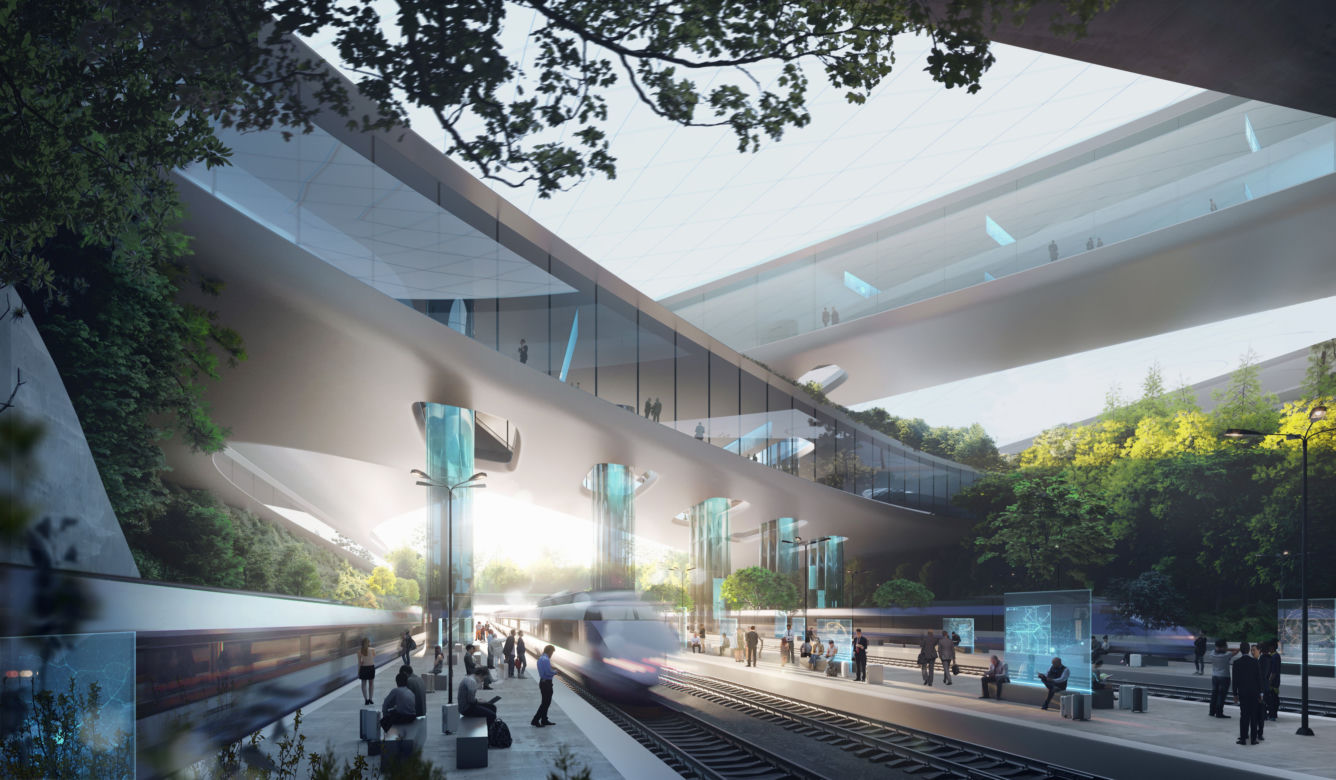 Terminal Centralnego Portu Komunikacyjnego. Zobacz wizualizacje