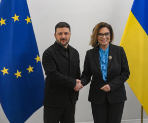 Wołodymyr Zełenski w polskim Sejmie