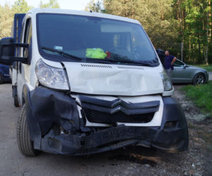 Wypadek w podbydgoskim Maksymilianowie. Zderzyły się dwa samochody! [ZDJĘCIA]