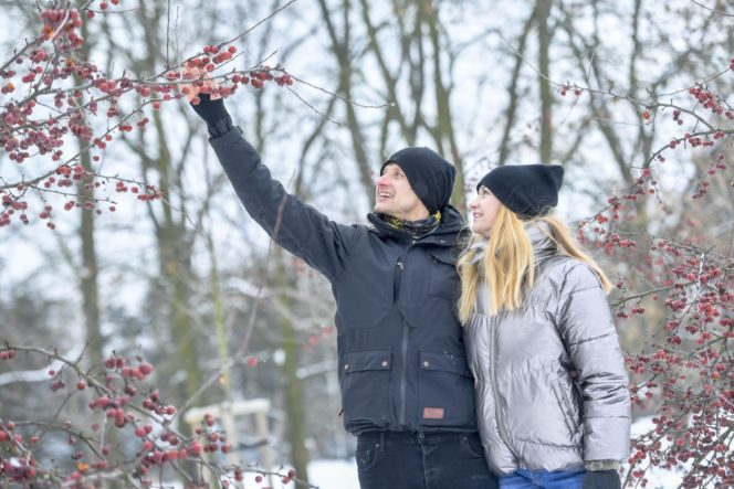 "Rolnik szuka żony" na stoku! Tak Marta Paszkin i Paweł Bodzianny urwali się i szaleją. Ale dzieciaki też mają frajdę