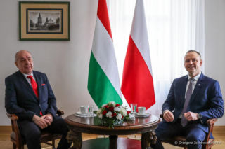 Wizyta Prezydenta Republiki Węgier w Polsce