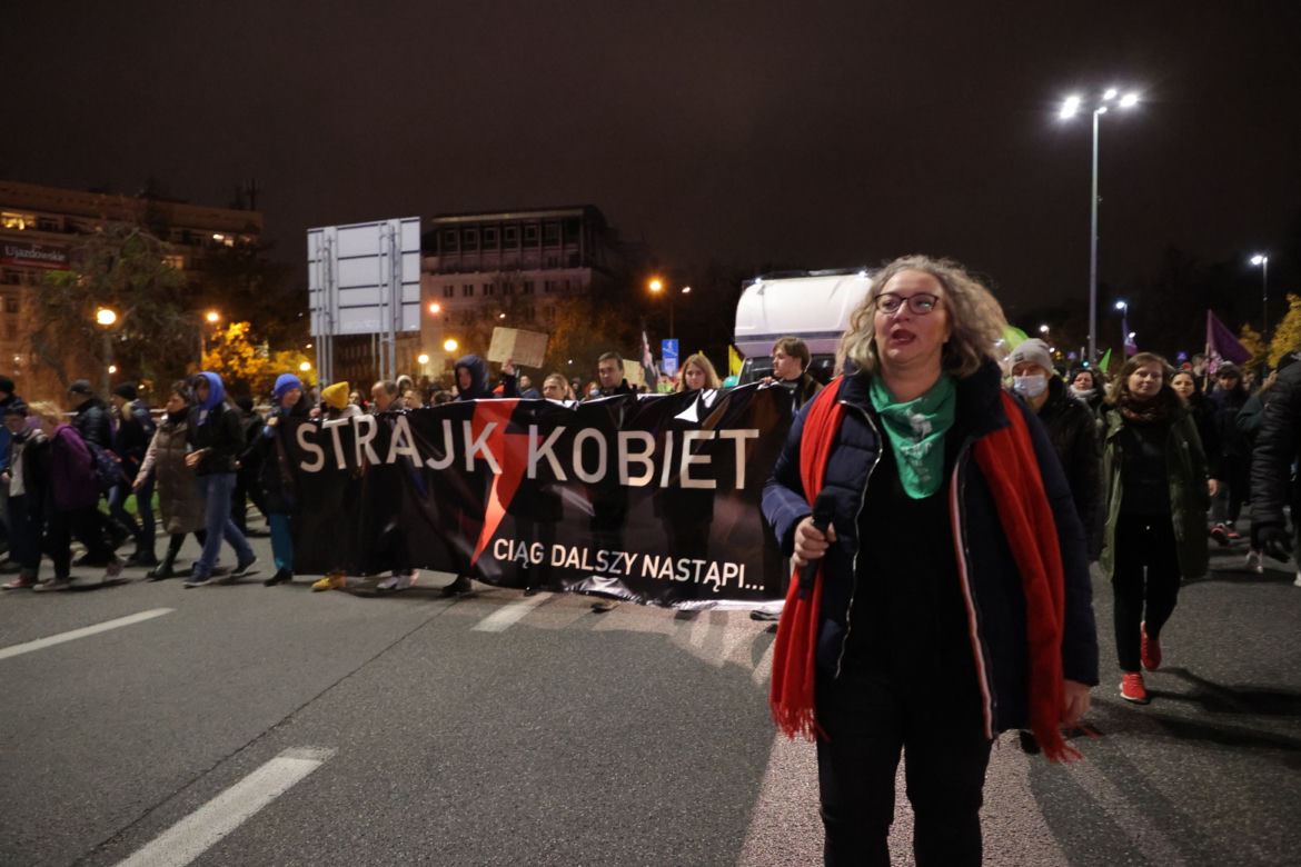 Strajk Kobiet w Warszawie. Tłumy znów wychodzą na ulice