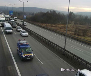 Potężny korek na autostradowej obwodnicy Krakowa
