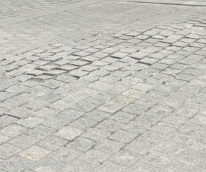 Zniszczenia na ulicy Bogusława